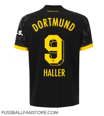 Borussia Dortmund Sebastien Haller #9 Replik Auswärtstrikot 2023-24 Kurzarm